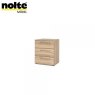 Nolte German Furniture Nolte Mobel - Alegro Basic 4125900 PG1 - 50cm 3 Drawer Bedside