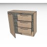 Nolte German Furniture Nolte Mobel - Alegro Basic 4822700 PG1 - 120cm Small Combi Chest With Drawers On Right
