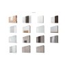 Nolte German Furniture Nolte Mobel - Concept me 200 7524084 - Complete Hinged Door Wardrobe with 4 Doors and 3 Drawers Left