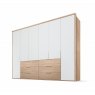 Nolte German Furniture Nolte Mobel - Concept me 200 7532081 - Complete Hinged Door Wardrobe with 6 Doors and 3 Drawers Cent