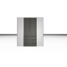 Nolte German Furniture Nolte Mobel - Concept me 220 7520090 - Complete Hinged Door Wardrobe 4 Doors and 3 drawers centered