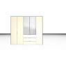 Nolte German Furniture Nolte Mobel - Concept me 220 7525191 - Complete Hinged Door Wardrobe 5 Doors and 3 drawers Right