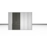 Nolte German Furniture Nolte Mobel - Concept me 220 7530091 - Complete Hinged Door Wardrobe 6 Doors and 3 drawers Right
