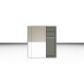 Nolte German Furniture Nolte Mobel - Concept me 310 3520033 - Sliding Door Wardrobe with 2 Doors and Shelf Left Hand Side