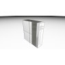 Nolte German Furniture Nolte Mobel - Concept me 310 3520039 - Sliding Door Wardrobe with 2 Doors and Shelf Right Hand Side