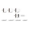 Nolte German Furniture Nolte Mobel - Concept me 310 3532021 - Sliding Door wardrobe with 2 Doors