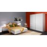 Nolte German Furniture Nolte Mobel - Concept me 320 3520019 Hinged-Sliding Door Wardrobe with 1 Sliding Door left and 2 hin
