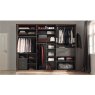 Nolte German Furniture HORIZONT 400 - Open Planning wardrobe with 3 Drawers