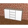 Nolte German Furniture Nolte Mobel - Alegro Style Combi Unit With 2 Cupboards and 4 Drawers