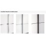 Nolte German Furniture Nolte Mobel - Marcato 2.0 - 3516271- 2 Door Sliding Wardrobe with Right 40cm Linen shelf and Coat Ra