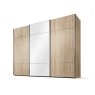 Nolte German Furniture Nolte Mobel - Marcato 2.0 - 3520211- 2 Door Sliding Wardrobe with 2 Shelves