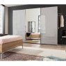 Nolte German Furniture Nolte Mobel - Marcato 2.0 - 3527071- 3 Door Sliding Wardrobe with 2 Shelves and External Rail