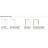 Nolte German Furniture Nolte Mobel - Marcato 2.0 - 3527071- 3 Door Sliding Wardrobe with 2 Shelves and External Rail