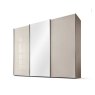 Nolte German Furniture Nolte Mobel - Marcato 2.0 - 3530251- 3 Door Sliding Wardrobe with 40 cm Linen Shelf