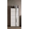 Status SRL Italy Status Treviso Grey 5 Drawer Chest (with soft closing)
