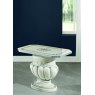 Accadueo H2O H2O Design Aurora White-Silver Lamp Table