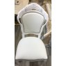 Ben Company Ben Company New Venus White & Silver New Chair