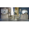 Ben Company Ben Company New Venus Beige& Gold Ext- Dining Table