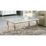 Ben Company Ben Company Sofia White and Gold Day Coffee Table
