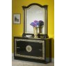 Ben Company Ben Company New Serena Black & Gold BedRoom Group with 4 Door Wardrobe