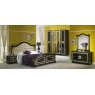 Ben Company Ben Company New Serena Black & Gold BedRoom Group with 4 Door Wardrobe