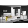 Accadueo H2O H2O Design Bella White Hinged Wardrobe