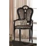 Ben Company Ben Company Betty Black and Gold Giglio Armchair