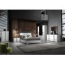 Tuttomobili Italy Tuttomobili Evelyn White Bed With LED Light