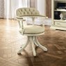 Camel Group Camel Group Torriani Ivory Eco Leather Swivel Chair