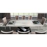 Camel Group Camel Group Elite Day Tavolo Krystal Extendable Dining Table White