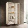 Arredoclassic Arredoclassic Adora Luce Light 2 Doors Cabinet With Glass Shelves