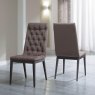 Camel Group Camel Group Platinum Silver Birch Finish Capitone Dining Chair