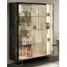 Arredoclassic Arredoclassic Adora Luce Dark 3 Doors Cabinet (right or left column) With Glass Shelves