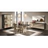 Arredoclassic Adora Luce Dark 3 Doors Cabinet (right or left column) With Glass Shelves