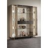 Arredoclassic Arredoclassic Adora Luce Dark 4 Doors Cabinet With Central Drawer