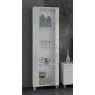 San Martino Italy San Martino Elite 1 Left Door Glass Cabinet With LED Lights