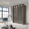 Wiemann German Furniture Wiemann Malibu sliding-door wardrobe of width 165cm