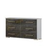 Ben Company Ben Company Dalia Grey and Gold Bedroom Set