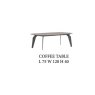 Status SRL Italy STATUS HEXAGON COFFEE TABLE