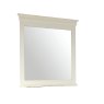 Crowther Lafayette Mirror In Vanilla White Finish