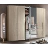 Camel Group Camel Group Round Sabbia Wardrobe With Mirror