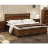 Camel Group Camel Group Torriani Walnut Bed Tiziano with Ring