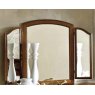 Camel Group Camel Group Torriani Walnut Mirror with 2 lateral Mirrors
