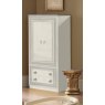 Camel Group Camel Group Aida White and Silver 2 Door Wardrobe With 2 Drawers