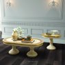 Camel Group Camel Group Aida Ivory and Gold Lamp Table