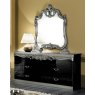 Camel Group Camel Group Barocco Black and Silver Dresser With Mirror