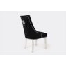 Dream Home Furnishings Majestic Black Velvet Dining Chair