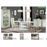 Camel Group Camel Group Roma White High Gloss Extending Dining Table